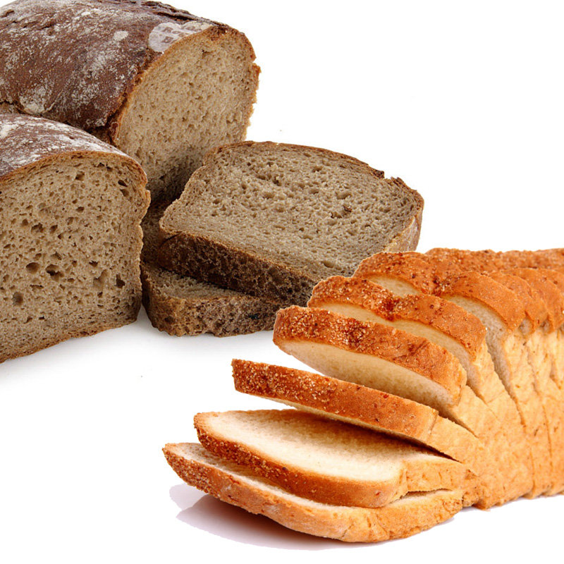 Хлеб ржаной и пшеничный  